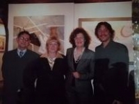 con la Prof. Biondolillo e gli editori Serradifalco di Palermo